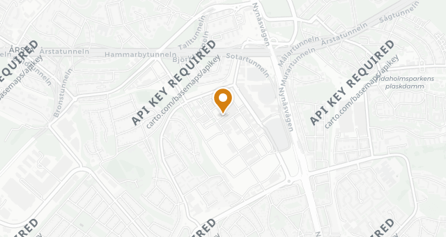 Map showing SOLEN