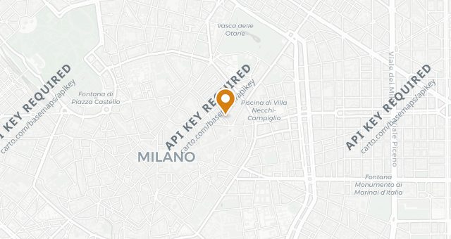 Map showing DaV by Da Vittorio Louis Vuitton
