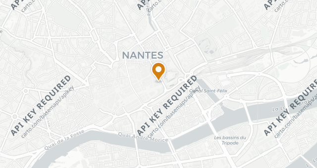 Map showing Le Bon Vivant