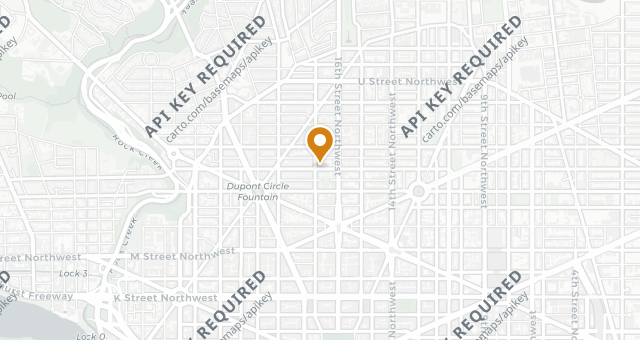 Map showing Hank’s Oyster Bar