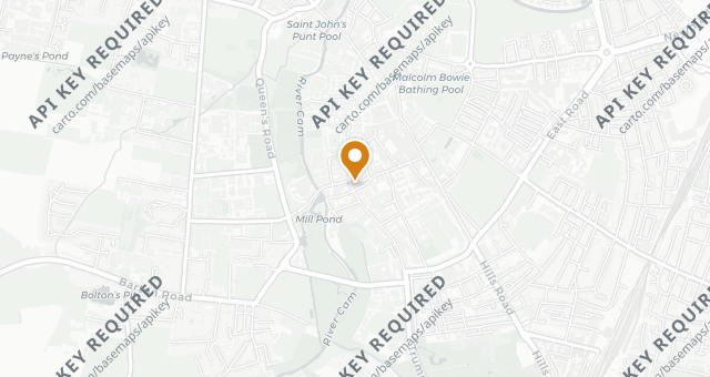 Map showing Fitzbillies