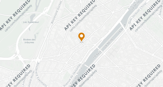 Map showing Sables