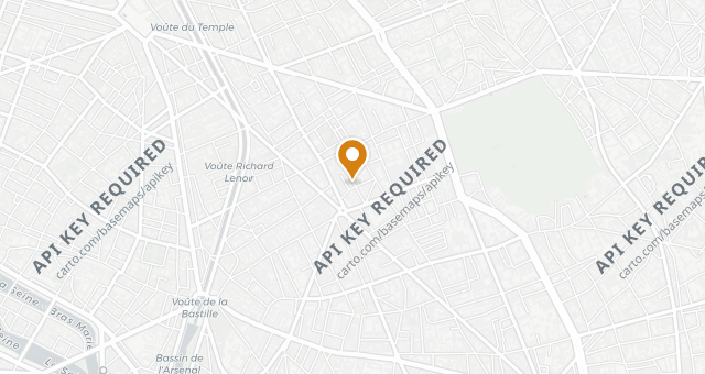 Map showing Café du Coin