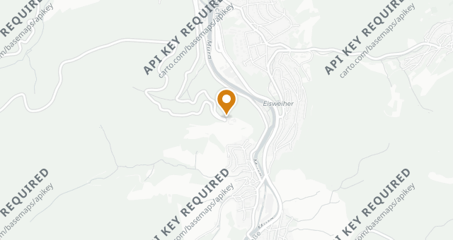 Map showing Werners Restaurant