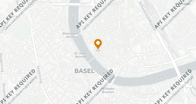 Map showing Roter Bären