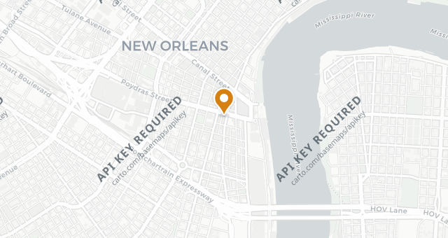 Map showing King Brasserie
