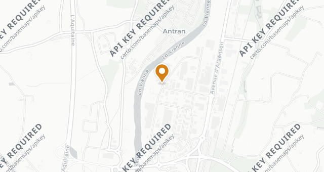 Map showing Restaurant „Andre“