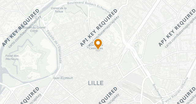 Map showing Le Restaurant du Cerisier