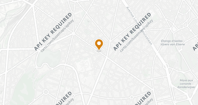 Map showing La Bottega della Pizza
