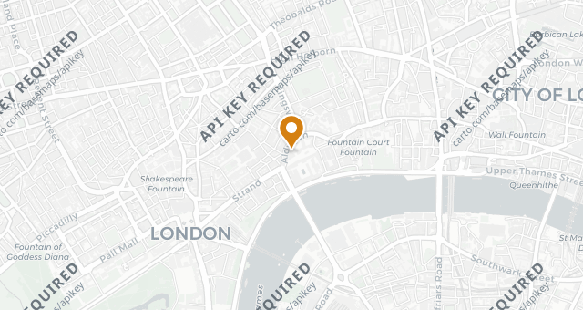 Map showing STK London - Strand