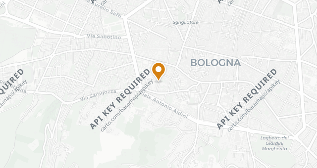 Map showing All'Osteria Bottega