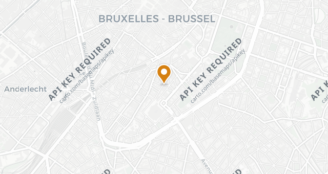Map showing Café des Minimes