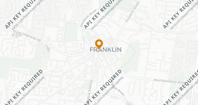 Map showing Red Pony Restaurant