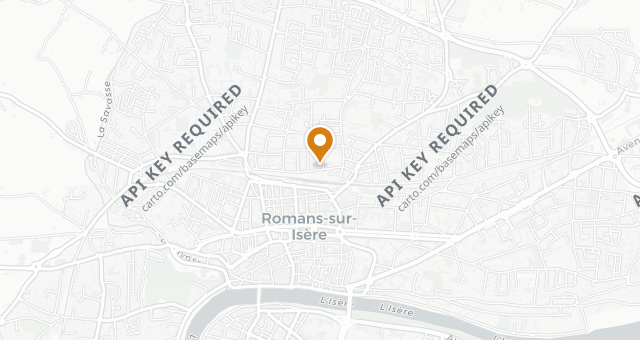 Map showing L'Instant
