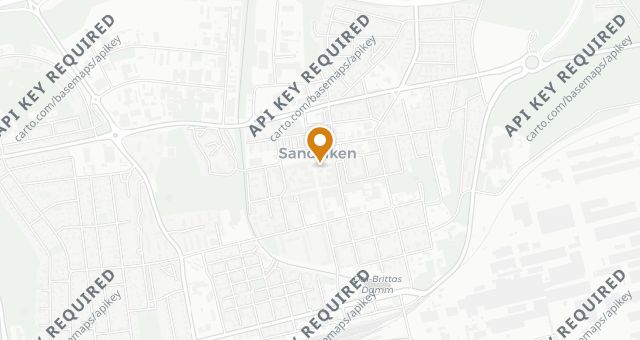 Map showing The Church