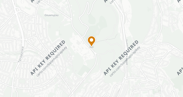 Map showing RESTORAN RUBIN