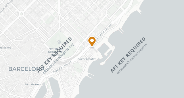 Map showing Enoteca @ Hotel Arts