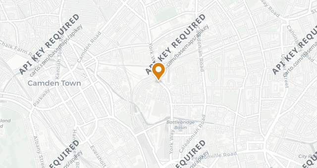 Map showing Bubala - Kings Cross
