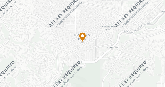 Map showing Villa's Tacos