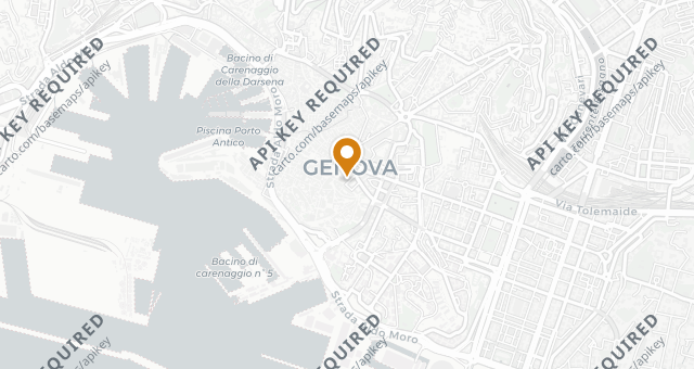 Map showing Santa Teresa