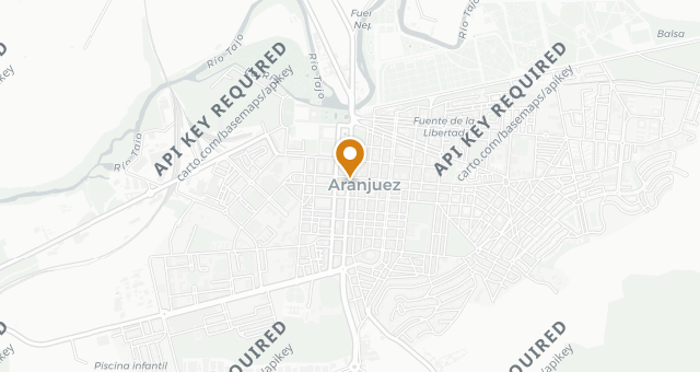 Map showing Casa José