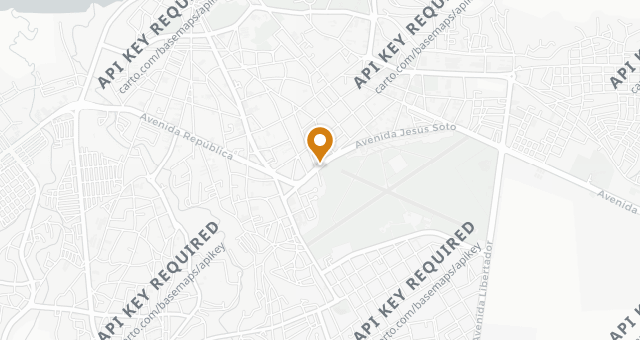 Map showing Restobar Vista
