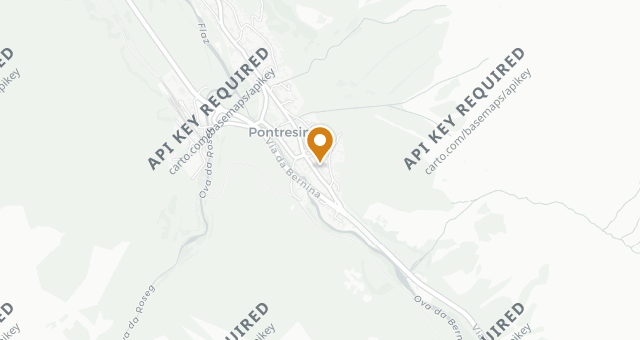Map showing La Trattoria