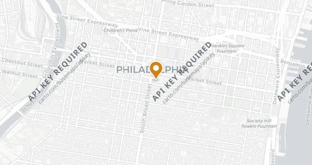 Map showing The Capital Grille