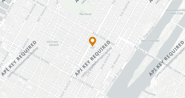 Map showing The Grill