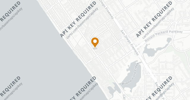 Map showing The Privateer Coal Fire Pizza