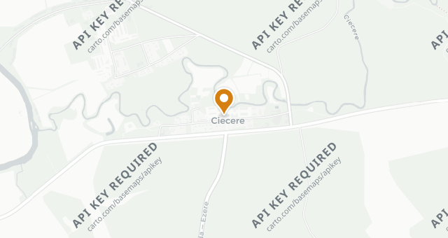 Map showing INITA