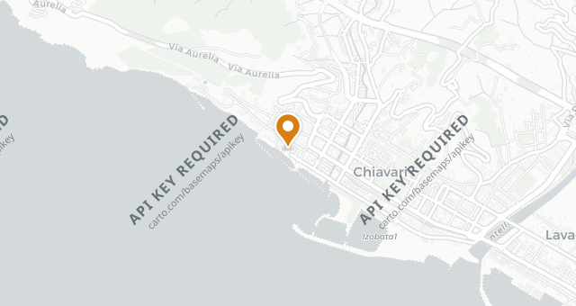 Map showing Da Felice