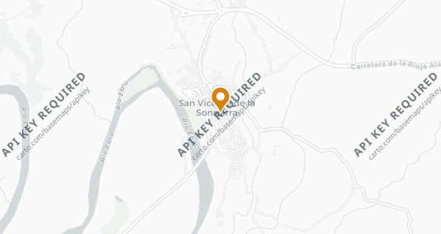 Map showing Casa Toni