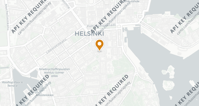 Map showing Bistro Ego