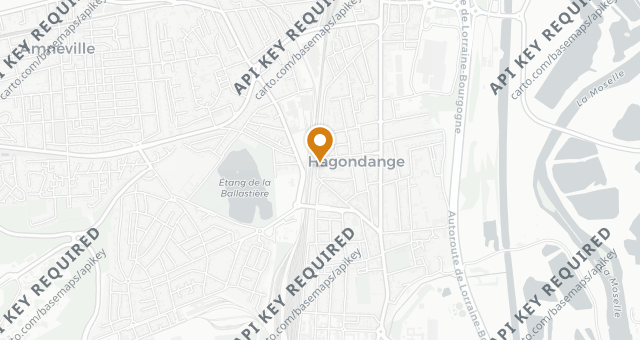 Map showing Quai des Saveurs