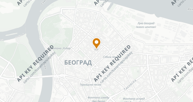 Map showing CASA NOVA
