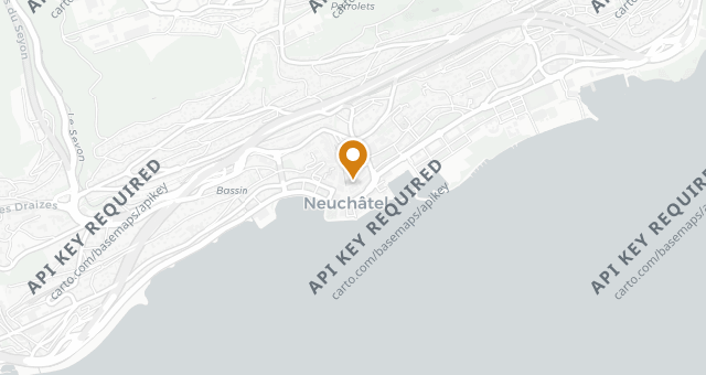 Map showing Brasserie Le Jura