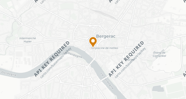 Map showing L'Imparfait