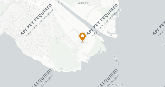 Map showing Castello del Sole