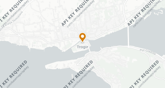 Map showing Franka