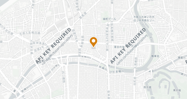 Map showing Kamado