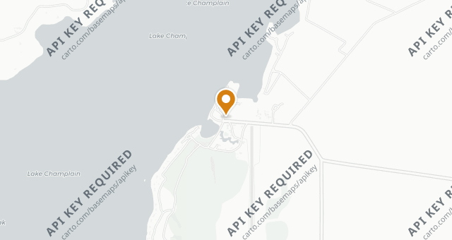 Map showing Ardelia's at Basin Harbor
