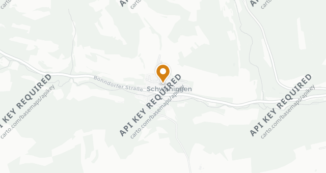 Map showing Gasthaus Schwanen