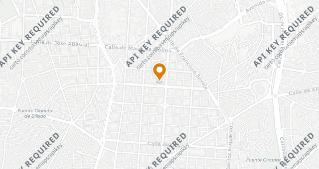 Map showing El Bajío