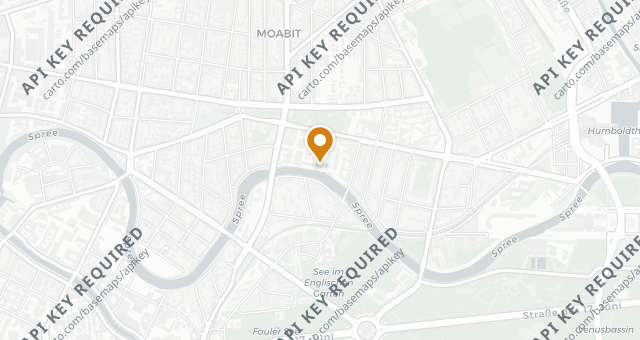 Map showing Carl &amp; Sophie Spree Restaurant