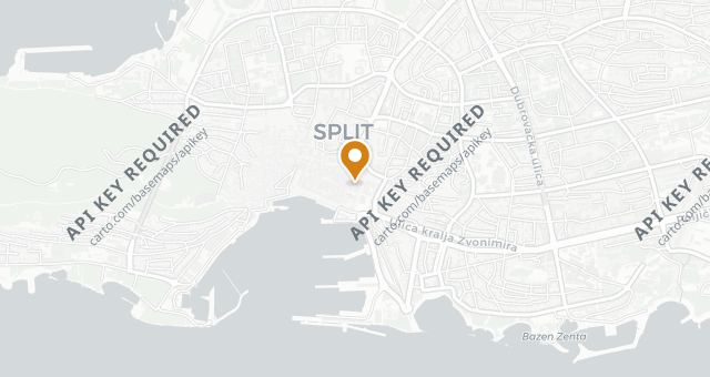 Map showing Portofino