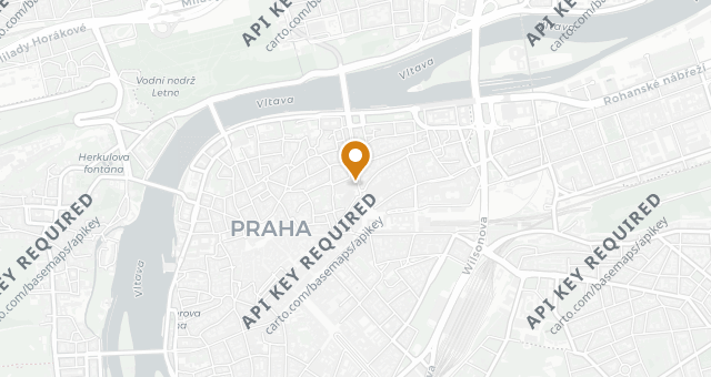 Map showing Pizza Nuova