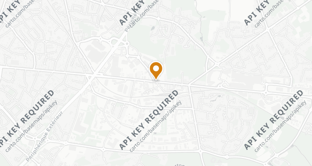 Map showing Le Laurier Fleuri
