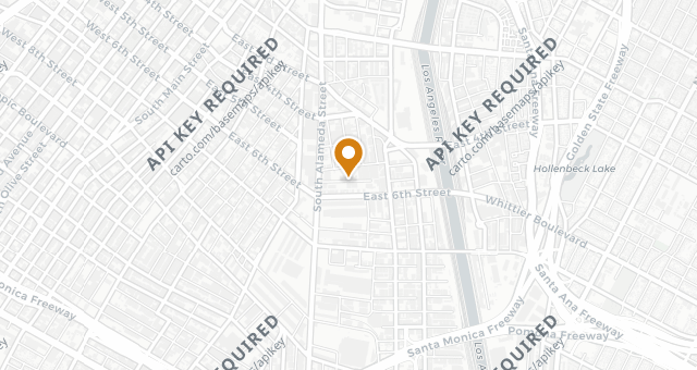 Map showing The Factory Kitchen
