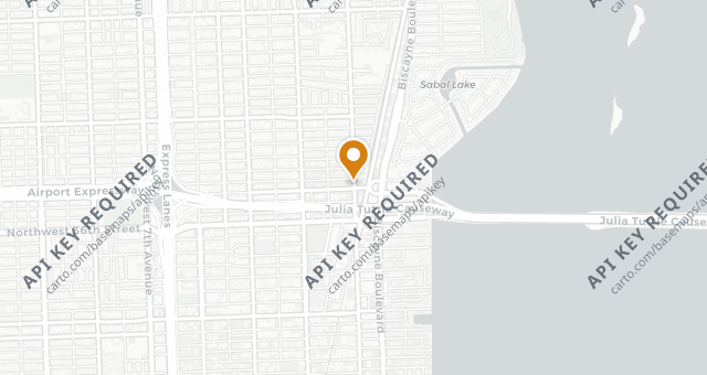 Map showing Cote Miami